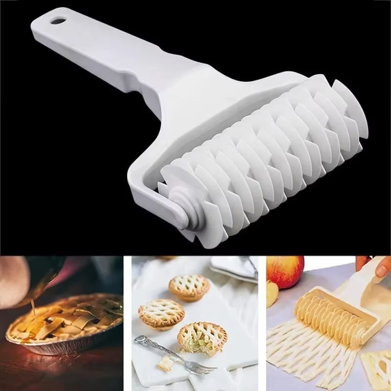 Kitchen Roller Baking - البلاستيك المعجنات البيتزا شعرية الأسطوانة القاطع