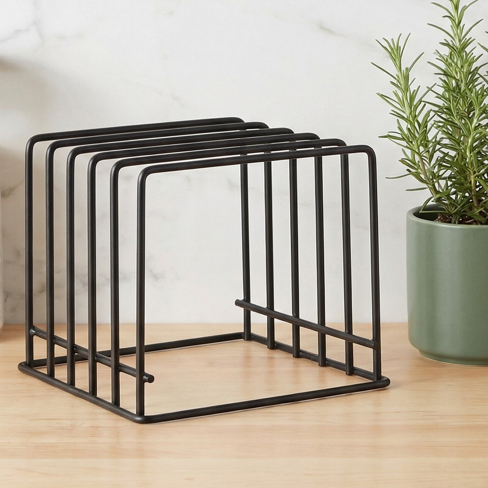 رف تخزين ألواح التقطيع للمطبخ  - مراجعة Kitchen Baking Rack وسعره