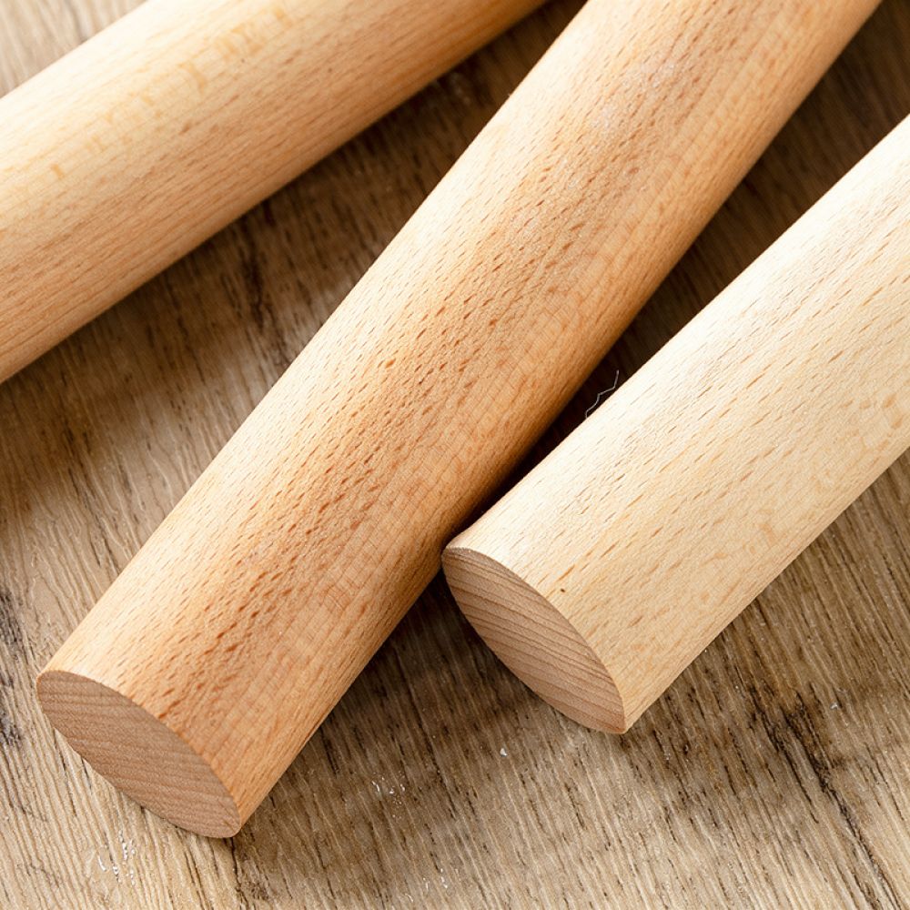 أداة فرد العجين الخشبية الصلبة - مراجعة Kitchen Roller Baking وسعره