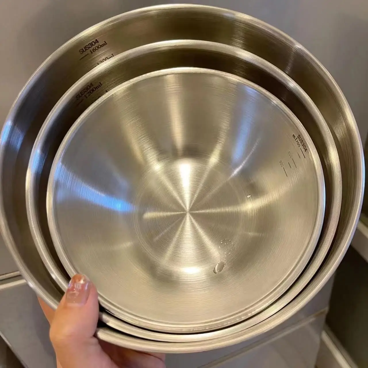 طقم أوعية خلط من الفولاذ المقا - مراجعة Baking Kitchen Set وسعره